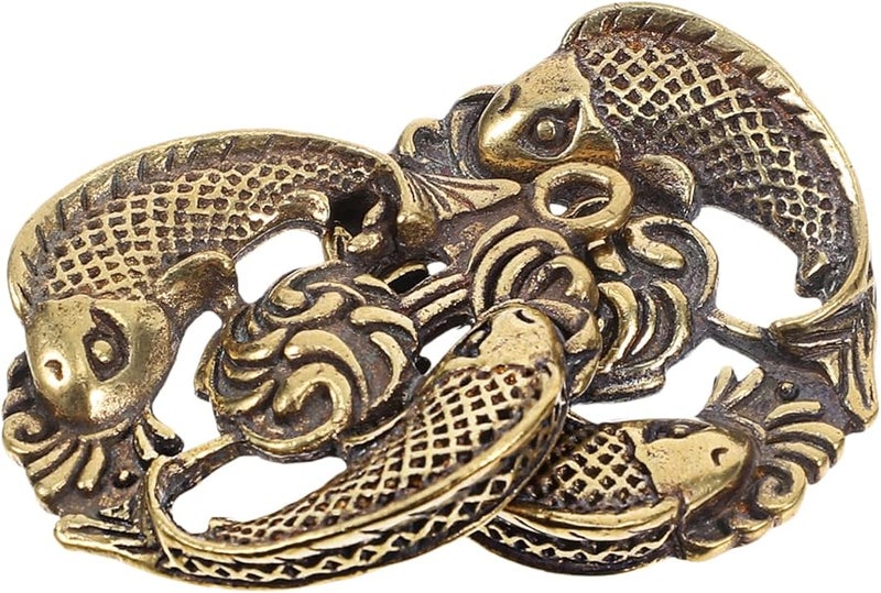 Brass Buckle 2pcs Creative DIY Decorative Belt Accessories For Bags Personalization - Image 1
